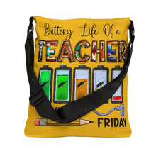 Load image into Gallery viewer, Adjustable Tote Bag (AOP) - Teacher
