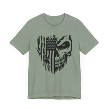 Load image into Gallery viewer, Rebellion Skull USA Graphic Tee - Unisex Short Sleeve