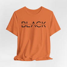 Load image into Gallery viewer, Unisex Jersey Tee - Black Love Pride History Shirt