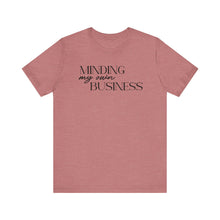 Load image into Gallery viewer, Minding My Own Business T-Shirt - Unisex Jersey Tee for Casual Vibes
