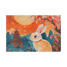 Load image into Gallery viewer, Lunar Year of the Rabbit - Canvas Art