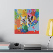 Load image into Gallery viewer, French Bulldog Canvas Art Print