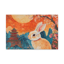 Load image into Gallery viewer, Lunar Year of the Rabbit - Canvas Art