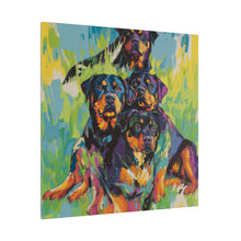 Load image into Gallery viewer, Rottweilers Canvas Art