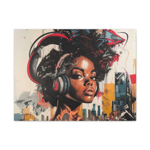 Load image into Gallery viewer, Urban Vibe Matte Canvas Print - Stylish Artwork for Music Lovers