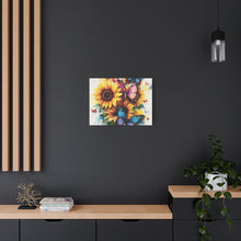 Load image into Gallery viewer, Vibrant Floral Canvas Wall Art, Butterfly Decor