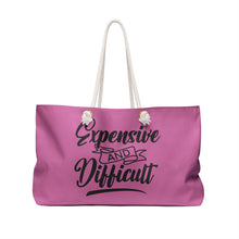 Load image into Gallery viewer, Weekender Bag - Expensive