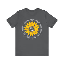 Load image into Gallery viewer, You Are Amazing Sunflower Tee | Inspirational Unisex Jersey Short Sleeve T-Shirt
