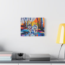 Load image into Gallery viewer, Husky Canvas Art