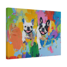 Load image into Gallery viewer, French Bulldog Canvas Art Print