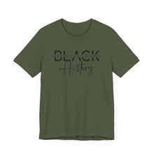Load image into Gallery viewer, Empowering Black History Unisex Tee - Love, Pride, Joy, Excellence