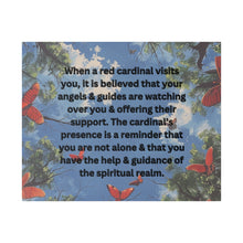 Load image into Gallery viewer, Red Bird Visit