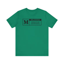 Load image into Gallery viewer, Unisex Jersey Tee - "Melanated" Graphic Short Sleeve Shirt