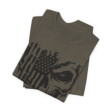 Load image into Gallery viewer, Rebellion Skull USA Graphic Tee - Unisex Short Sleeve