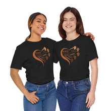 Load image into Gallery viewer, Empowerment Heart Tee - Diversity, Equity, Kindness Design
