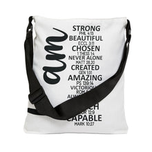 Load image into Gallery viewer, Adjustable Tote Bag (AOP) - I am