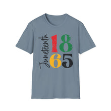 Load image into Gallery viewer, Unisex Softstyle T-Shirt - Juneteenth 1865