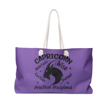 Load image into Gallery viewer, Weekender Bag - Capricorn