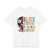 Load image into Gallery viewer, Empowering Black History Tee - Unisex Jersey Short Sleeve Shirt