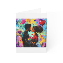 Load image into Gallery viewer, Colorful Love Greeting Cards - Perfect for Anniversaries and Weddings (1-50 pcs)
