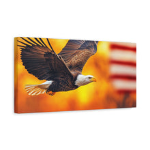Load image into Gallery viewer, Patriotic Eagle Canvas Art - Inspirational Home Decor