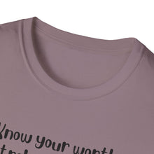 Load image into Gallery viewer, Unisex Softstyle T-Shirt - Know