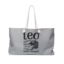 Load image into Gallery viewer, Weekender Bag - Leo