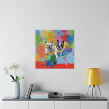 Load image into Gallery viewer, French Bulldog Canvas Art Print