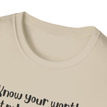Load image into Gallery viewer, Unisex Softstyle T-Shirt - Know