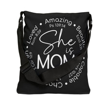 Load image into Gallery viewer, Adjustable Tote Bag (AOP) - She is