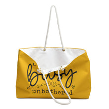 Load image into Gallery viewer, Weekender Bag - Unbothered