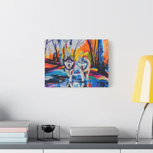 Load image into Gallery viewer, Husky Canvas Art