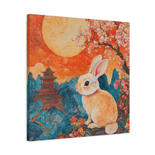 Load image into Gallery viewer, Lunar Year of the Rabbit - Canvas Art