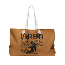 Load image into Gallery viewer, Weekender Bag - Virgo