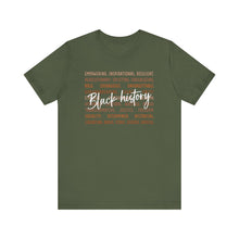 Load image into Gallery viewer, Empowering Black History Tee | Unisex Short Sleeve Shirt