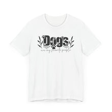 Load image into Gallery viewer, Dogs Are My Favorite People Unisex Tee - Perfect Gift for Dog Lovers