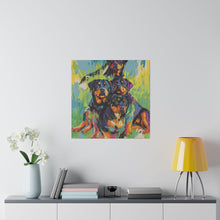Load image into Gallery viewer, Rottweilers Canvas Art