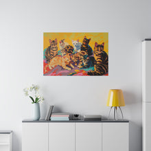 Load image into Gallery viewer, Colorful Cat Canvas Art - Vibrant Cat Portraits for Cat Lovers