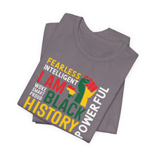 Load image into Gallery viewer, Empowerment Black History Tee - Unisex Jersey Short Sleeve Shirt