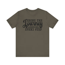 Load image into Gallery viewer, Motivational Journey Tee - Celebrate Every Step Unisex Jersey Shirt