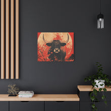 Load image into Gallery viewer, Lunar Year of the Ox - Stretched Matte Print for Home Decor