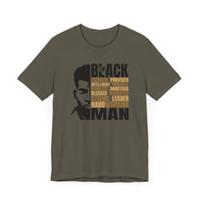 Load image into Gallery viewer, Empowering Black Man Tee - Unisex Jersey Short Sleeve