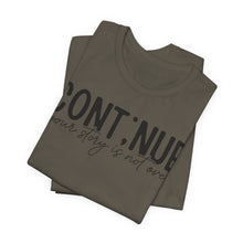 Load image into Gallery viewer, Unisex Jersey Short Sleeve Tee
