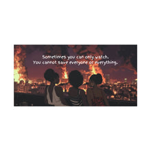 Load image into Gallery viewer, Inspirational Wall Art Canvas - "Sometimes You Can Only Watch" - Empowering Home Decor