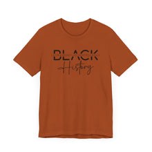 Load image into Gallery viewer, Empowering Black History Unisex Tee - Love, Pride, Joy, Excellence