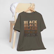 Load image into Gallery viewer, Black History Month Unisex Jersey Tee - Love and Excellence Design