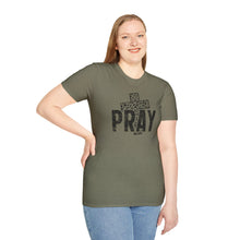 Load image into Gallery viewer, Leopard Print Pray Unisex Softstyle T-Shirt – Faith-Inspired Casual Wear