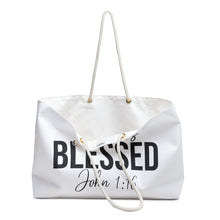 Load image into Gallery viewer, She is Blessed Weekender Bag