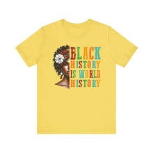 Load image into Gallery viewer, Empowering Black History Tee - Unisex Jersey Short Sleeve Shirt