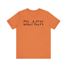 Load image into Gallery viewer, Unisex Jersey Tee - Black Love Pride History Shirt